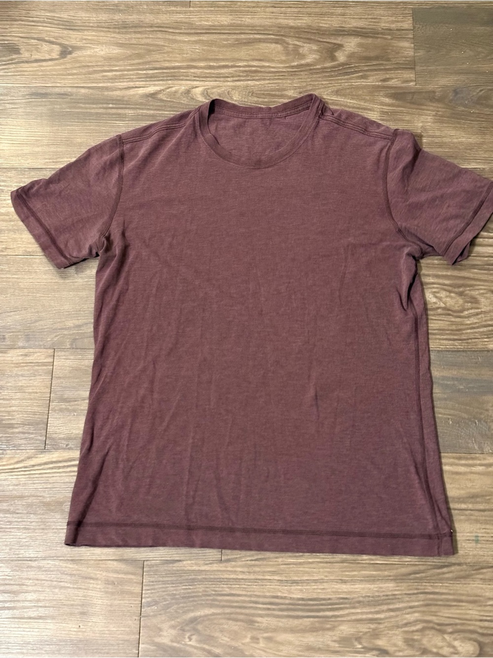 lululemon athletica Men's Crew Tee in Maroon